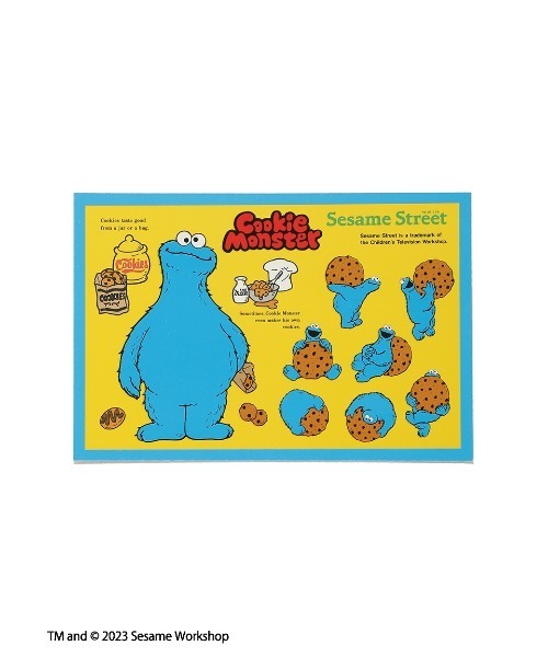 SESAME STREET（セサミストリート）の「ツヤツヤ加工 ポストカード（ステーショナリー・レディース・B/C/A・FREE）」の2枚目の写真