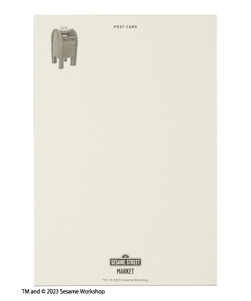 SESAME STREET（セサミストリート）の「ツヤツヤ加工 ポストカード（ステーショナリー・レディース・B/C/A・FREE）」の6枚目の写真