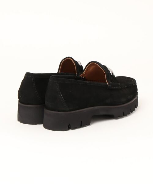 Daniele Lepori（ダニエル レポリ）の「【Daniele Lepori/ダニエル レポリ】厚底 ビットローファー 本革（ローファー・レディース・ブラック×ゴールド/ブラック×シルバー・37/39/36/38）」の3枚目の写真