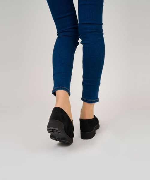 Daniele Lepori（ダニエル レポリ）の「【Daniele Lepori/ダニエル レポリ】厚底 ビットローファー 本革（ローファー・レディース・ブラック×ゴールド/ブラック×シルバー・37/39/36/38）」の12枚目の写真