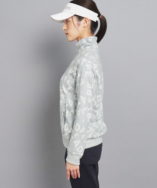 adabat（アダバット）の「◆ランダムロゴデザイン ハーフジッププルオーバー（Tシャツ/カットソー・レディース・ライトグレー系3/ブルー系その他5・40/38/42/36）」の17枚目の写真