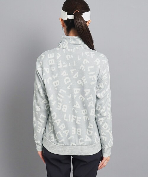 adabat（アダバット）の「◆ランダムロゴデザイン ハーフジッププルオーバー（Tシャツ/カットソー・レディース・ライトグレー系3/ブルー系その他5・40/38/42/36）」の18枚目の写真