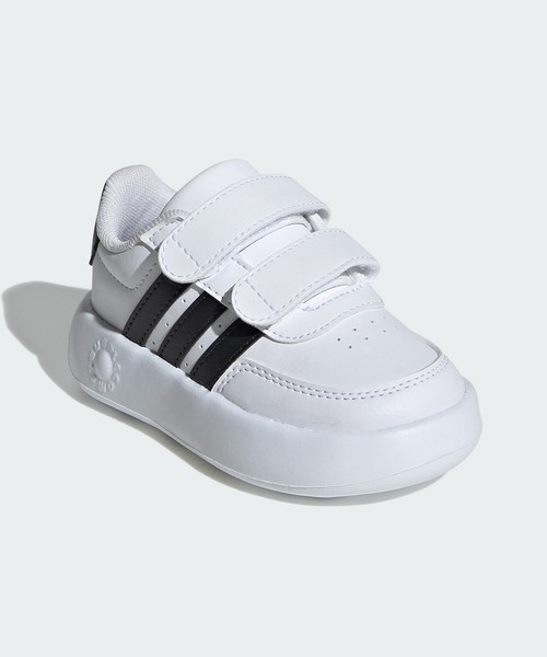 adidas(アディダス)の「ブレイクネット 2.0 キッズ / Breaknet 2.0 Kids / アディダス adidas(スニーカー・キッズ・ホワイト×ブラック/ブラック×ホワイト・15.0cm/16cm/14.0cm/12cm/13.0cm)」の2枚目の写真