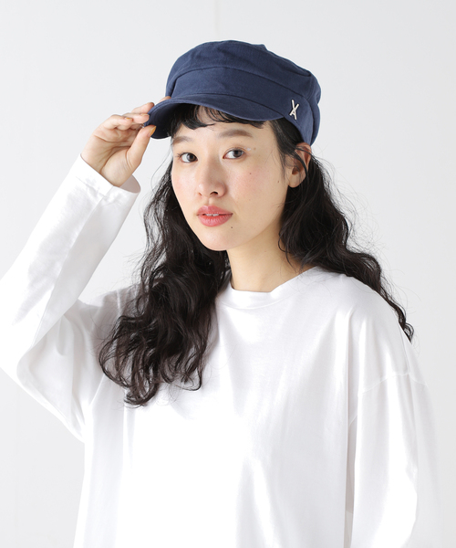 VARZAR（バザール）の「【VARZAR/バザール】Peach matroos cap