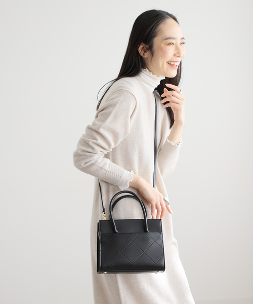 LE TALON（ルタロン）の「LE TALON Matela バッグ（ハンドバッグ・レディース・ブラック/ブラウン・FREE）」の3枚目の写真