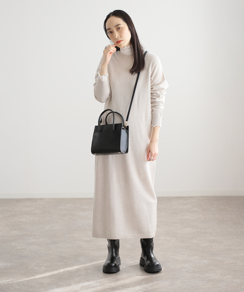 LE TALON（ルタロン）の「LE TALON Matela バッグ（ハンドバッグ・レディース・ブラック/ブラウン・FREE）」の4枚目の写真