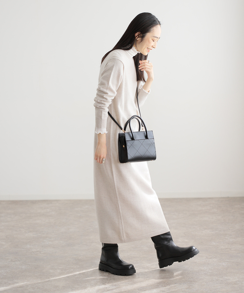 LE TALON（ルタロン）の「LE TALON Matela バッグ（ハンドバッグ・レディース・ブラック/ブラウン・FREE）」の5枚目の写真