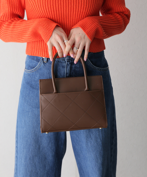 LE TALON（ルタロン）の「LE TALON Matela バッグ（ハンドバッグ・レディース・ブラック/ブラウン・FREE）」の21枚目の写真