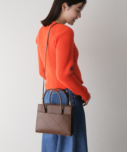 LE TALON（ルタロン）の「LE TALON Matela バッグ（ハンドバッグ・レディース・ブラック/ブラウン・FREE）」の22枚目の写真