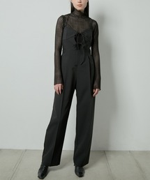 タイフロントジャンプスーツ / Tie-Front Jumpsuit