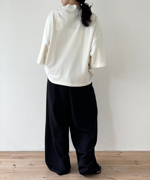 BOY FRIEND TEE / ボーイフレンドティー（Tシャツ/カットソー）｜wee9s  