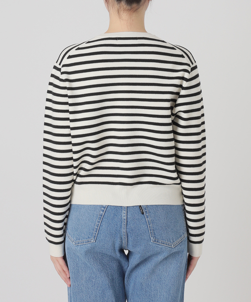 SLOBE IENA（スローブイエナ）の「《追加》petit カーディガン（カーディガン/ボレロ・レディース・ブラック系その他/ホワイト/ピンク・FREE）」の12枚目の写真