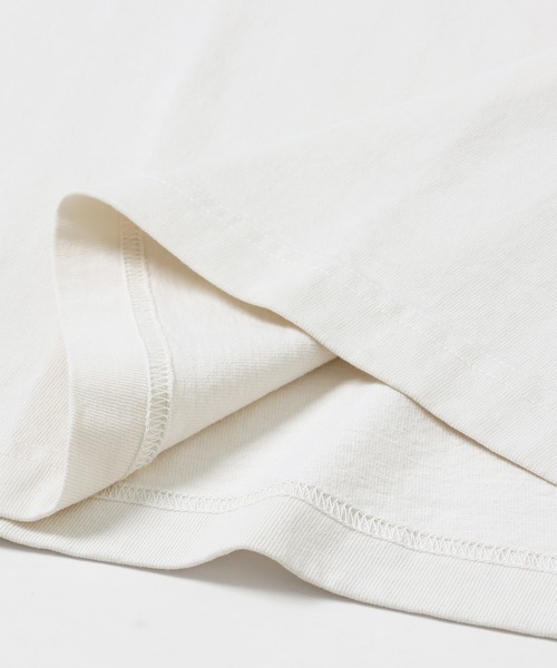 GYPSY&SONS（ジプシーアンドサンズ）の「HONDA×GS BAGGY  TEE (racer)　ホンダコラボジーエスバギーティーレーサー（Tシャツ/カットソー・メンズ・アイボリー/ブラック・LARGE/MEDIUM）」の8枚目の写真