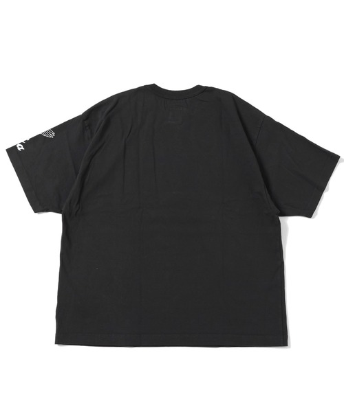 GYPSY&SONS（ジプシーアンドサンズ）の「HONDA×GS BAGGY  TEE (racer)　ホンダコラボジーエスバギーティーレーサー（Tシャツ/カットソー・メンズ・アイボリー/ブラック・LARGE/MEDIUM）」の4枚目の写真