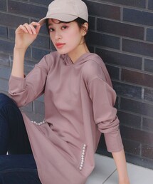 ニット」に該当するパーカー（ピンク/桃色系）ファッション通販 - ZOZOTOWN