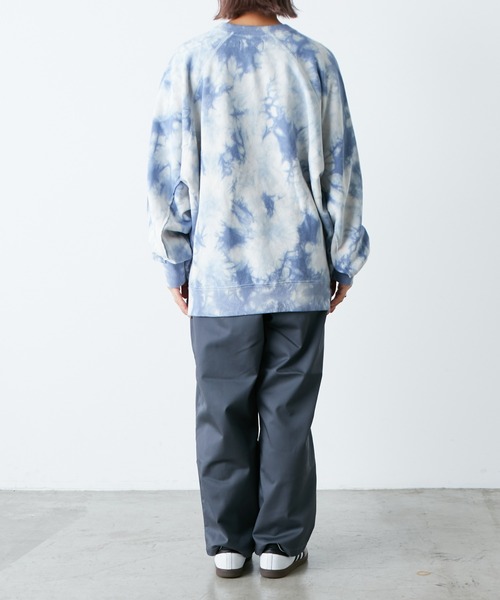 SOUNDSGOOOOD（サウンズグッド）の「■【SOUNDS GOOOOD / サウンズグッド】タイダイ染めスウェット（スウェット・メンズ・ブルー/レッド・ONE SIZE）」の8枚目の写真