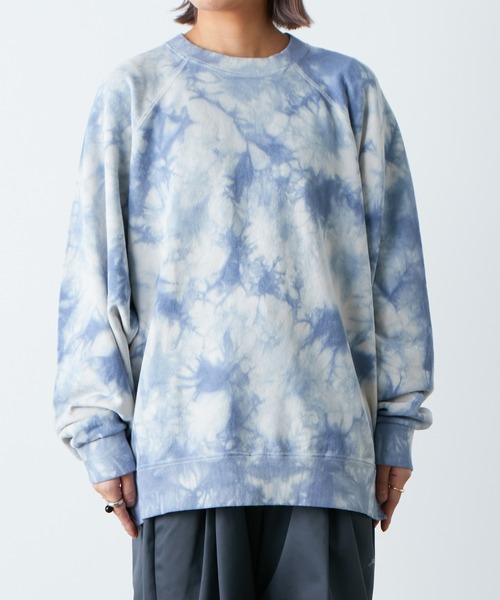 SOUNDSGOOOOD（サウンズグッド）の「■【SOUNDS GOOOOD / サウンズグッド】タイダイ染めスウェット（スウェット・メンズ・ブルー/レッド・ONE SIZE）」の15枚目の写真