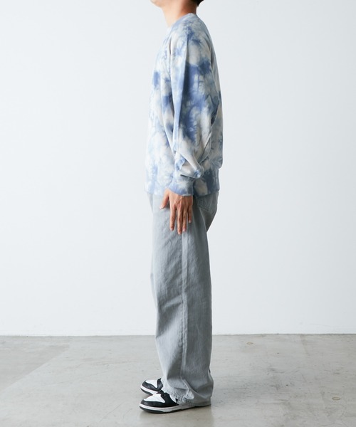 SOUNDSGOOOOD（サウンズグッド）の「■【SOUNDS GOOOOD / サウンズグッド】タイダイ染めスウェット（スウェット・メンズ・ブルー/レッド・ONE SIZE）」の17枚目の写真