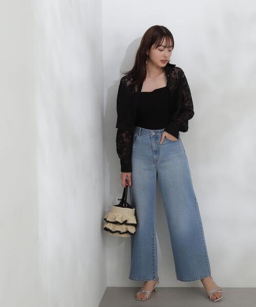 PROPORTION BODY DRESSING（プロポーションボディドレッシング）の「カップ付マルチウェイキャミ（キャミソール・レディース・ホワイト/ブラック・MEDIUM/SMALL）」の7枚目の写真