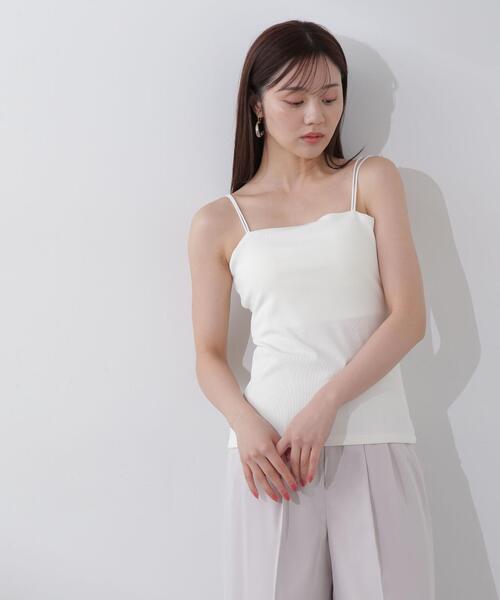 PROPORTION BODY DRESSING（プロポーションボディドレッシング）の「カップ付マルチウェイキャミ（キャミソール・レディース・ホワイト/ブラック・MEDIUM/SMALL）」の17枚目の写真