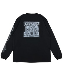 Sync.【KOSUKE KAWAMURA】LONG SLEEVE TEE "MONEY IS YOUR GOD"