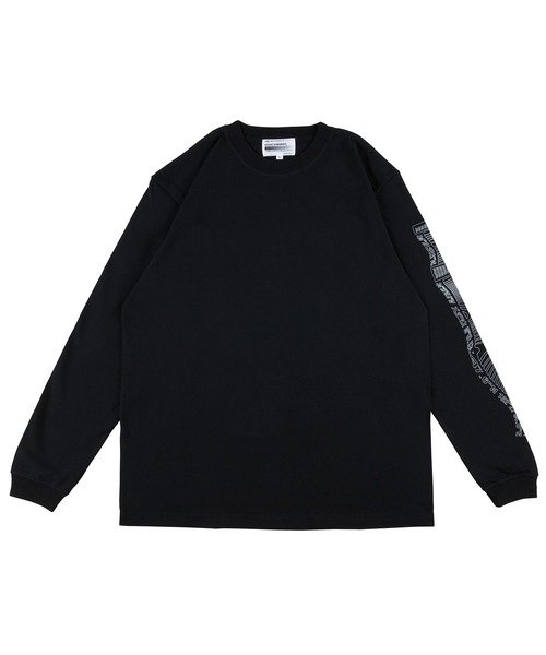 Sync.(スィンク)の「Sync.【KOSUKE KAWAMURA】LONG SLEEVE TEE "MONEY IS YOUR GOD"(Tシャツ/カットソー・メンズ・ブラック/ホワイト・LARGE/MEDIUM/SMALL/X-LARGE/XX-LARGE)」の5枚目の写真