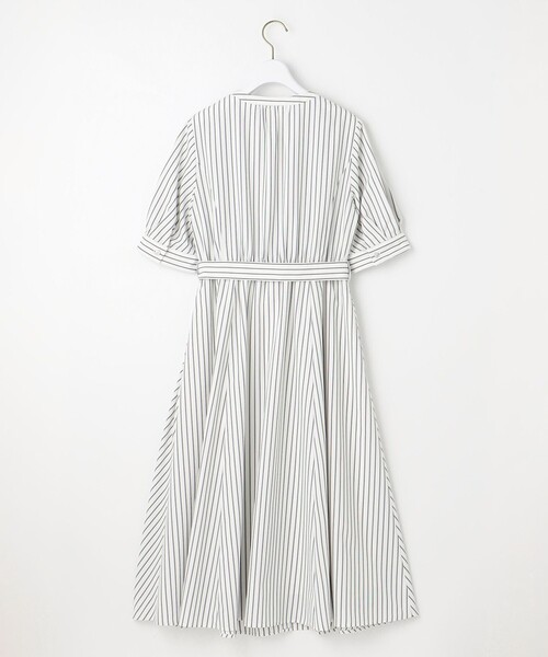 ANY SIS（エニィスィス）の「【洗える】バンドカラー シャツワンピース（シャツワンピース・レディース・ホワイト系1/スカイブルー系1・1/2/3）」の7枚目の写真