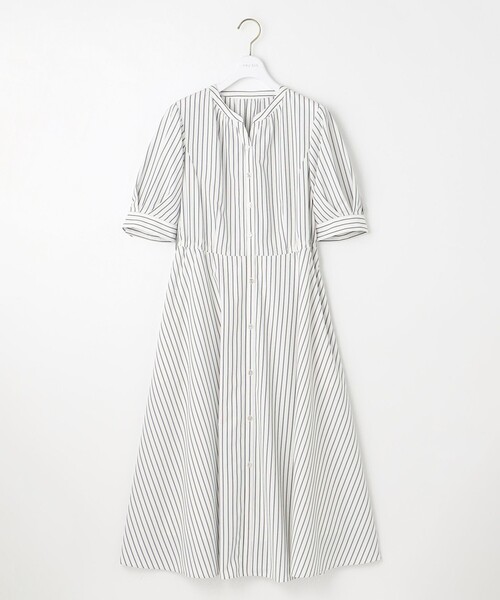 ANY SIS（エニィスィス）の「【洗える】バンドカラー シャツワンピース（シャツワンピース・レディース・ホワイト系1/スカイブルー系1・1/2/3）」の15枚目の写真