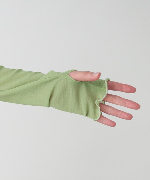 THE SHOP TK （ザ ショップ ティーケー ）の「◆シアー配色プルオーバー【手洗い可】（Tシャツ/カットソー・レディース・ベビーピンク/アイボリー/グリーン/ブラック・12/13）」の16枚目の写真