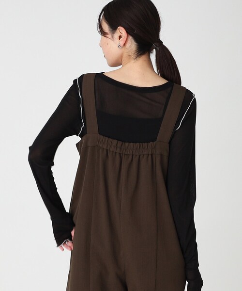 THE SHOP TK （ザ ショップ ティーケー ）の「◆シアー配色プルオーバー【手洗い可】（Tシャツ/カットソー・レディース・ベビーピンク/アイボリー/グリーン/ブラック・12/13）」の21枚目の写真