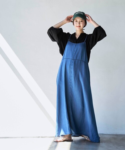 Chloeライトブルー デニムワンピース Chloeライトブルー デニムワンピース Chloeライトブルー デニム