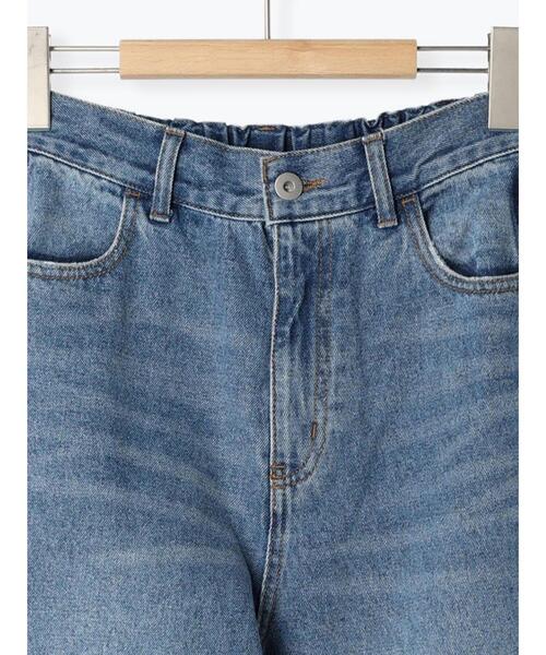 ehka sopo（エヘカソポ）の「配色ストレートデニムパンツ（デニムパンツ・レディース・サックスブルー/ブルー/グレー・F）」の11枚目の写真