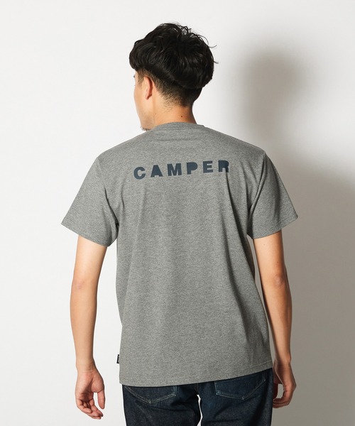  peak Sorona Camper Tシャツ 2colors セール】SNOWPEAKER T-Shirt CAMPER（Tシャツ/カットソー