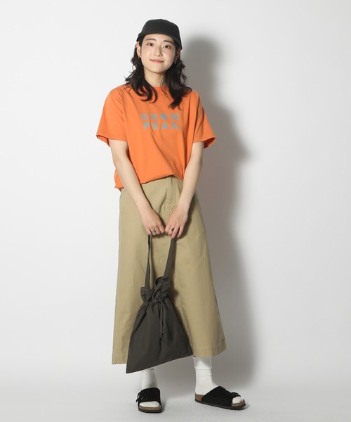 Snow Peak（スノーピーク）の「SNOWPEAKER T-Shirt CAMPER（Tシャツ/カットソー・メンズ・ホワイト/オレンジ/ブラック/グレー・1/S/M/L/XL/XXL）」の11枚目の写真