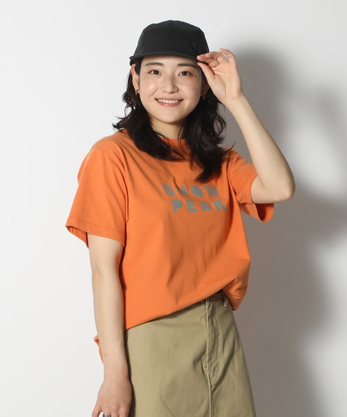 Snow Peak（スノーピーク）の「SNOWPEAKER T-Shirt CAMPER（Tシャツ/カットソー・メンズ・ホワイト/オレンジ/ブラック/グレー・1/S/M/L/XL/XXL）」の13枚目の写真