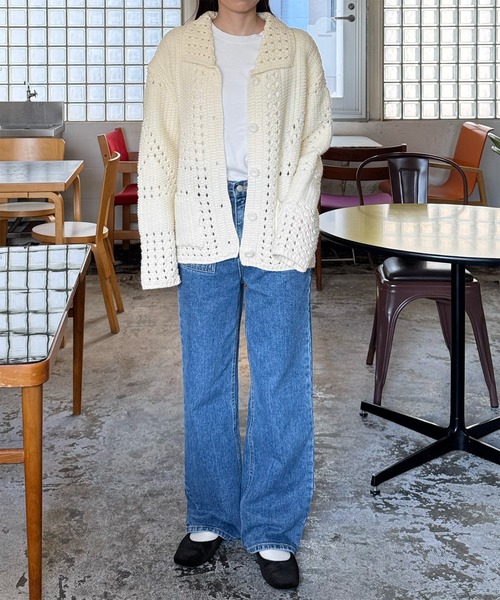 LE MORE(リモア)の「ポケットデニムパンツ(デニムパンツ・レディース・ブルー・FREE)」の18枚目の写真