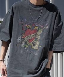 JOHN'S CLOSET（ジョンズクローゼット）の「【s】〔Ed Hardy〕ピグメント加工 ヴィンテージイラストTEE（Tシャツ/カットソー・メンズ）」