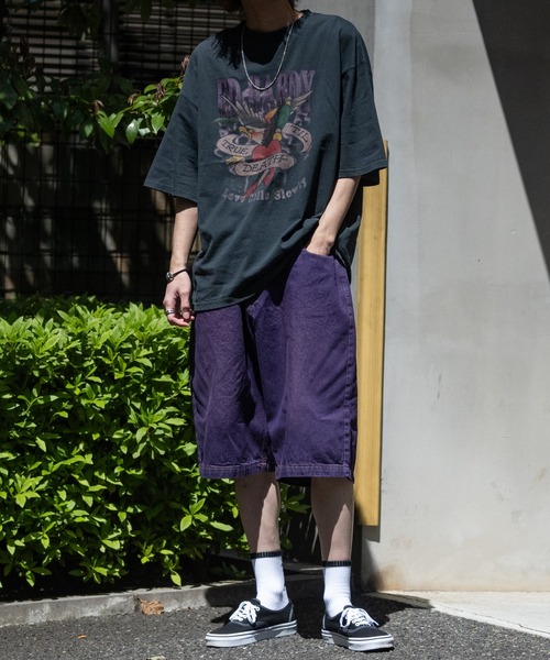 JOHN'S CLOSET（ジョンズクローゼット）の「【s】〔Ed Hardy〕ピグメント加工 ヴィンテージイラストTEE（Tシャツ/カットソー・メンズ・ブラック系2/グレー系4/グレー系1/ブラック系1/グレー系3/グレー系2/ブラック系3/ブラック系4・MEDIUM/LARGE）」の18枚目の写真