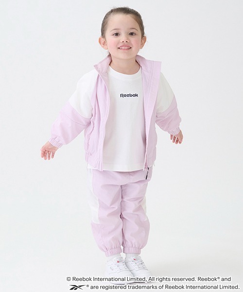 petit main(プティマイン)の「【Reebok】切替ナイロンパンツ(その他パンツ・キッズ・ネイビー/ライトブルー/ライトピンク・90cm/100cm/110cm/120cm/130cm/140cm)」の3枚目の写真