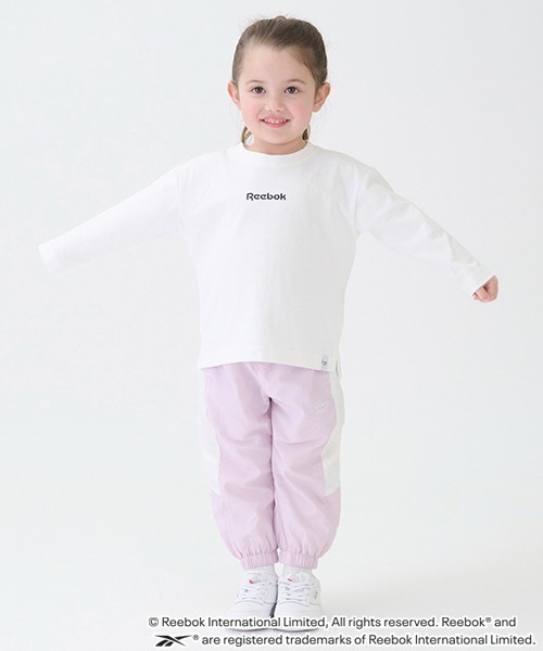 petit main(プティマイン)の「【Reebok】切替ナイロンパンツ(その他パンツ・キッズ・ネイビー/ライトブルー/ライトピンク・90cm/100cm/110cm/120cm/130cm/140cm)」の8枚目の写真