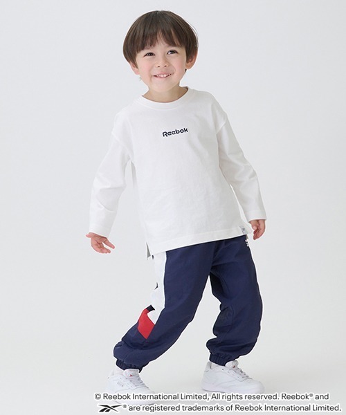 petit main(プティマイン)の「【Reebok】切替ナイロンパンツ(その他パンツ・キッズ・ネイビー/ライトブルー/ライトピンク・90cm/100cm/110cm/120cm/130cm/140cm)」の12枚目の写真