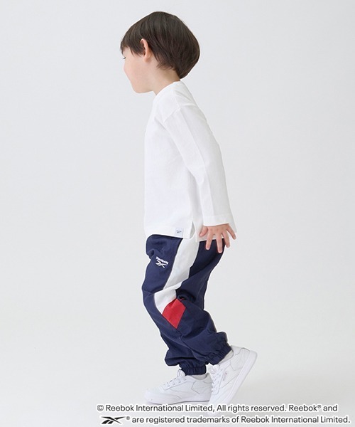 petit main(プティマイン)の「【Reebok】切替ナイロンパンツ(その他パンツ・キッズ・ネイビー/ライトブルー/ライトピンク・90cm/100cm/110cm/120cm/130cm/140cm)」の13枚目の写真