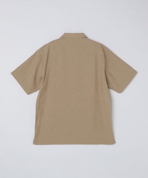 【セール】SHIPS Colors:コットンリネン COOLMAX オープンカラー シャツ◇（シャツ/ブラウス）｜SHIPS Colors（シップス カラーズ）