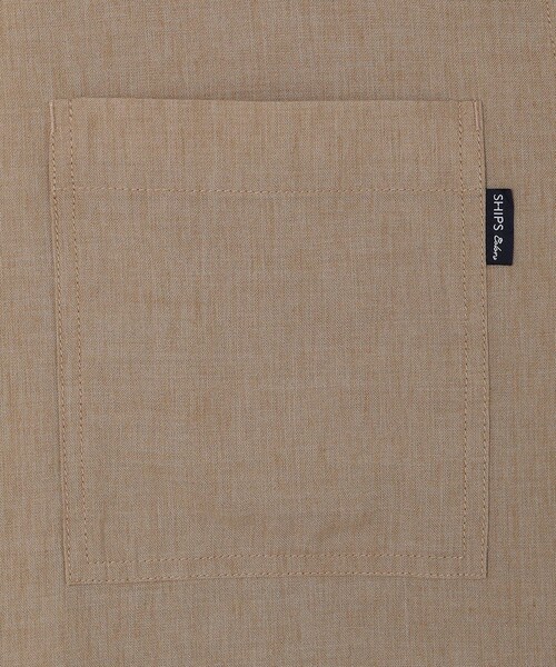 【セール】SHIPS Colors:コットンリネン COOLMAX オープンカラー シャツ◇（シャツ/ブラウス）｜SHIPS Colors（シップス カラーズ）