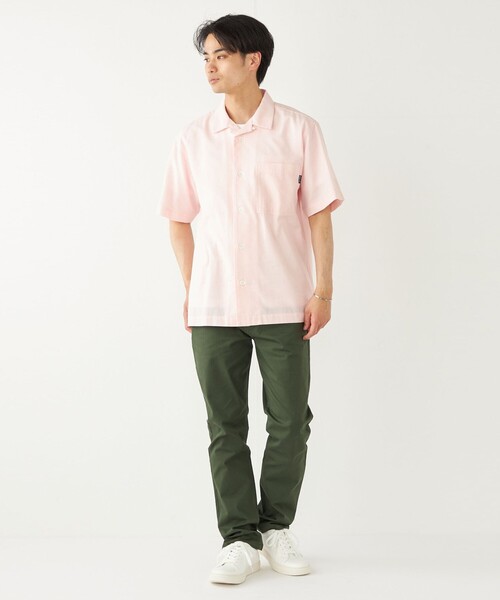 【セール】SHIPS Colors:コットンリネン COOLMAX オープンカラー シャツ◇（シャツ/ブラウス）｜SHIPS Colors（シップス カラーズ）