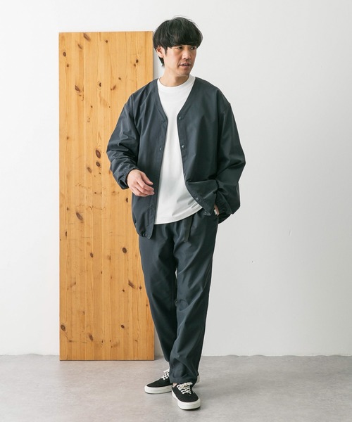 URBAN RESEARCH DOORS（アーバンリサーチドアーズ）の「『撥水』『接触冷感』add fabrics イージートラウザー（その他パンツ・メンズ・ホワイト系その他/チャコールグレー/カーキ・MEDIUM/LARGE）」の19枚目の写真