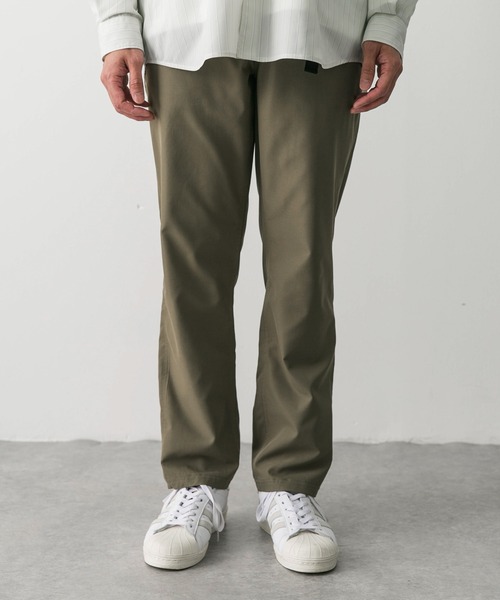 URBAN RESEARCH DOORS（アーバンリサーチドアーズ）の「『撥水』『接触冷感』add fabrics イージートラウザー（その他パンツ・メンズ・ホワイト系その他/チャコールグレー/カーキ・MEDIUM/LARGE）」の4枚目の写真