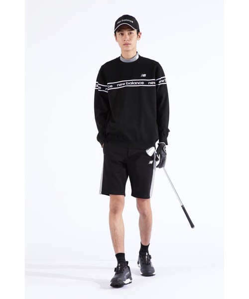 New Balance Golf(ニューバランスゴルフ)の「【new balance golf】ロゴ×ガーター×プレーン クルーネック ニット プルオーバー (MENS SPORT)(ニット/セーター・メンズ・ホワイト/ブラック・LARGE/X-LARGE/MEDIUM/XX-LARGE)」の10枚目の写真