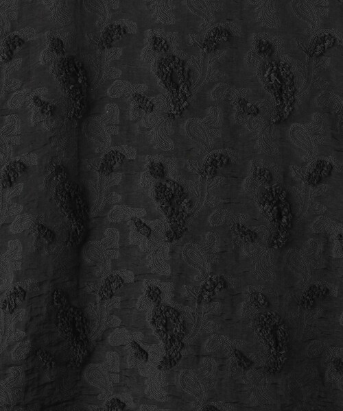 08sircus（ゼロエイトサーカス）の「＜08sircus＞ペイズリージャカード スリーブレス トップス（Tシャツ/カットソー・レディース・ブラック・1）」の8枚目の写真