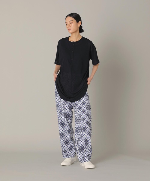 ZUCCa(ズッカ)の「シアーワッフル / チュニック / S(チュニック・レディース・ネイビー/オフホワイト/ピンク・M size)」の6枚目の写真